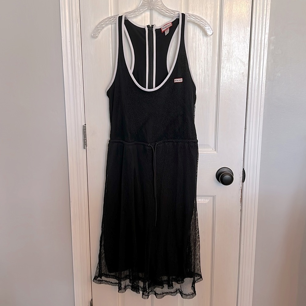Hunter black Jersey style dress Small